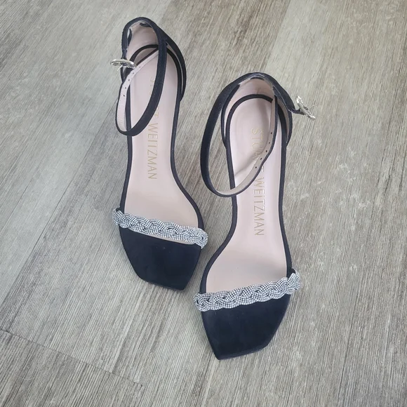 Stuart Weitzman Black Stiletto Heels - Picture 3 of 8
